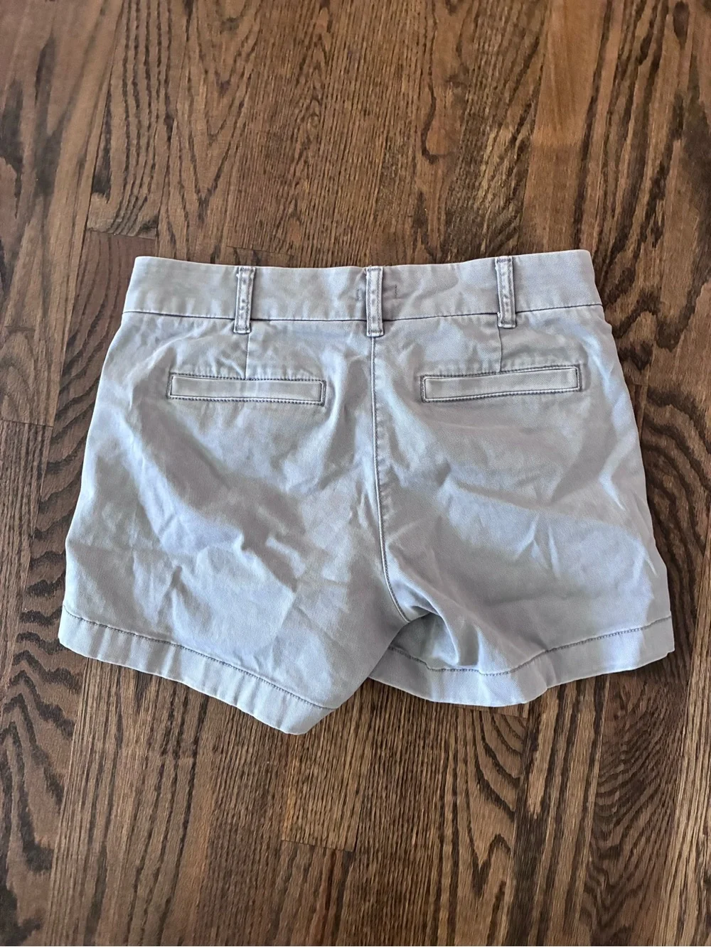 J. Crew Women's Light Gray Chino Bermuda Shorts